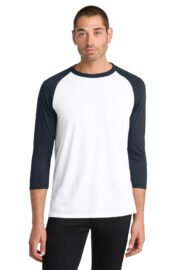 District Perfect Tri 3/4-Sleeve Raglan. DM136 - Image 16