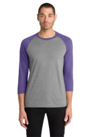 District Perfect Tri 3/4-Sleeve Raglan. DM136 - Image 17