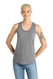District Women's Perfect Tri Racerback Tank. DM138L - Image 11