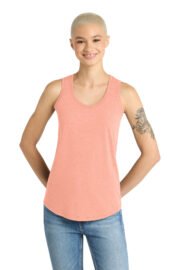 District Women's Perfect Tri Racerback Tank. DM138L - Image 13