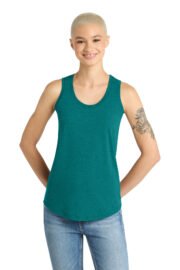 District Women's Perfect Tri Racerback Tank. DM138L - Image 15