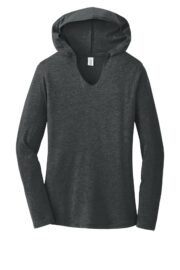 District Women's Perfect Tri Long Sleeve Hoodie. DM139L - Image 5