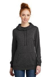 District Women's Lightweight Fleece Hoodie. DM493 - Image 3