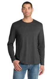 District Perfect Weight Long Sleeve Tee. DT105 - Image 10