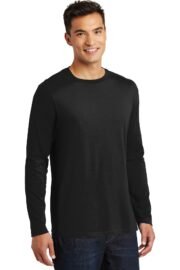 District Perfect Weight Long Sleeve Tee. DT105 - Image 2