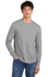 District Perfect Blend CVC Long Sleeve Tee DT109 - Image 8