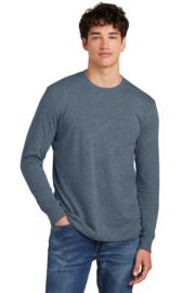 District Perfect Blend CVC Long Sleeve Tee DT109 - Image 10