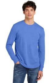 District Perfect Blend CVC Long Sleeve Tee DT109 - Image 12