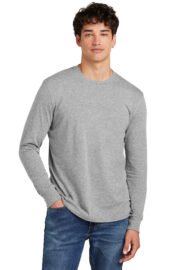 District Perfect Blend CVC Long Sleeve Tee DT109 - Image 14