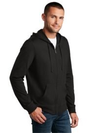District Jersey Full-Zip Hoodie. DT1100 - Image 2