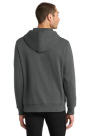 District Perfect Weight Fleece Full-Zip Hoodie DT1103 - Image 3