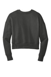 District Women's Perfect Weight Fleece Cropped Crew DT1105 - Image 5