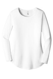 District Women's Perfect Tri Long Sleeve Tunic Tee. DT132L - Image 4