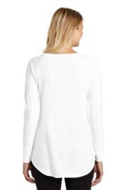 District Women's Perfect Tri Long Sleeve Tunic Tee. DT132L - Image 3
