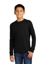 District Youth Perfect Tri Long Sleeve Tee DT132Y - Image 7