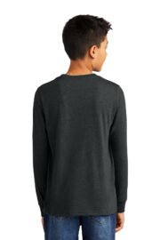 District Youth Perfect Tri Long Sleeve Tee DT132Y - Image 3