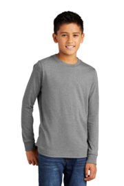 District Youth Perfect Tri Long Sleeve Tee DT132Y - Image 9