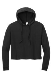 District Women's Perfect Tri Midi Long Sleeve Hoodie DT1390L - Image 4