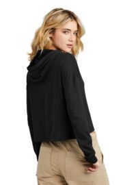 District Women's Perfect Tri Midi Long Sleeve Hoodie DT1390L - Image 3