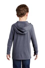 District Youth Perfect Tri Long Sleeve Hoodie DT139Y - Image 4