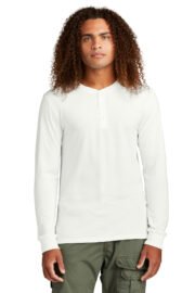 District Perfect Tri Long Sleeve Henley DT145 - Image 10