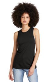 District Women's Perfect Tri Muscle Tank DT153 - Image 2