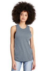 District Women's Perfect Tri Muscle Tank DT153 - Image 8