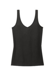 District Women's Perfect Blend CVC V-Neck Tank DT154 - Image 4