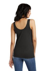District Women's Perfect Blend CVC V-Neck Tank DT154 - Image 3