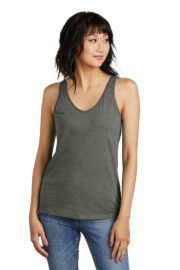District Women's Perfect Blend CVC V-Neck Tank DT154 - Image 8