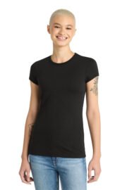 District Women's Fitted Perfect Tri Tee. DT155 - Image 7
