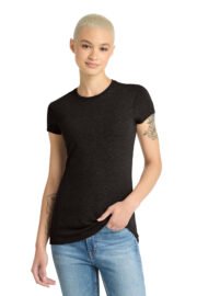 District Women's Fitted Perfect Tri Tee. DT155 - Image 8