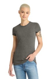 District Women's Fitted Perfect Tri Tee. DT155 - Image 9