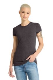 District Women's Fitted Perfect Tri Tee. DT155 - Image 10