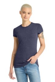 District Women's Fitted Perfect Tri Tee. DT155 - Image 11