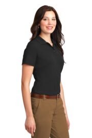 Port Authority Women's Stain-Resistant Polo. L510 - Image 2