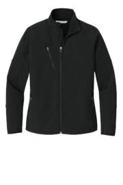 Port Authority Women's Textured Soft Shell Jacket. L705 - Image 4