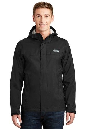 NF0A3LH4_black_model_front_092017 The North Face DryVent Rain Jacket. NF0A3LH4 - Image 1