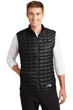 NF0A3LHD_black_model_front_092017 The North Face ThermoBall Trekker Vest. NF0A3LHD - Image 1