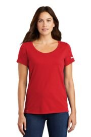 Nike Women's Dri-FIT Cotton/Poly Scoop Neck Tee. NKBQ5234 - Image 12