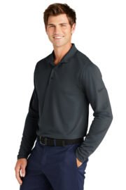 Nike Dri-FIT Micro Pique 2.0 Long Sleeve Polo NKDC2104 - Image 2