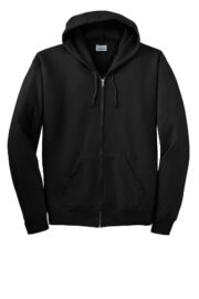 Hanes - EcoSmart Full-Zip Hooded Sweatshirt. P180 - Image 4