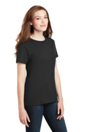 Hanes Women's Perfect-T Cotton T-Shirt. SL04 - Image 2