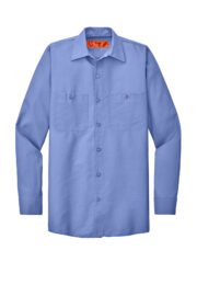 Red Kap Long Sleeve Industrial Work Shirt. SP14 - Image 5