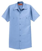 Red Kap Short Sleeve Industrial Work Shirt. SP24 - Image 5
