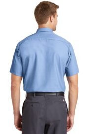 Red Kap Short Sleeve Industrial Work Shirt. SP24 - Image 4