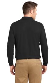 Port Authority Tall Silk Touch Long Sleeve Polo. TLK500LS - Image 4