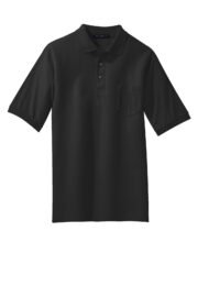 Port Authority Tall Silk Touch Polo with Pocket. TLK500P - Image 5