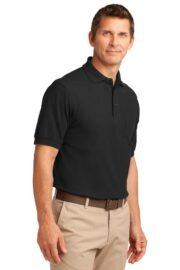 Port Authority Tall Silk Touch Polo with Pocket. TLK500P - Image 2