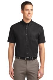 Port Authority Tall Short Sleeve Easy Care Shirt. TLS508 - Image 3
